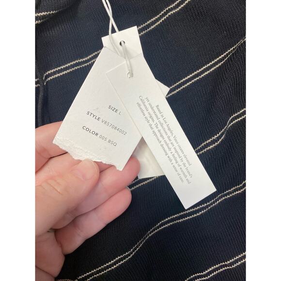 Vince Women's Dbl Chalk Stripe Short large NWT (b49) - Picture 5 of 6